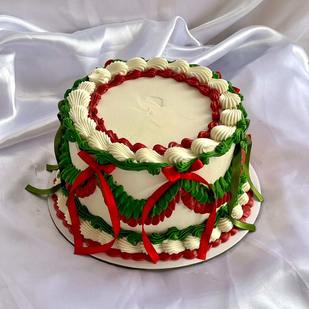 Christmas vintage cake